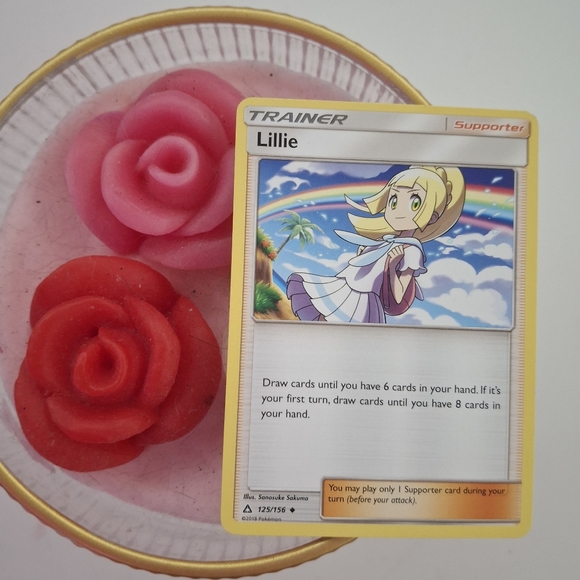 Lillie Trainerpokemon Trading  Card Rainbow - Picture 1 of 2